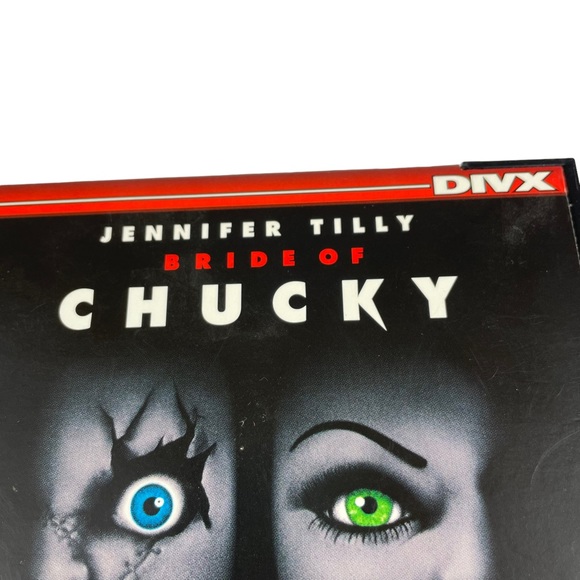 1999 Bride of Chucky Original DVD in Case Jennifer Tilly Chucky Gets Lucky DIVX - Picture 13 of 15